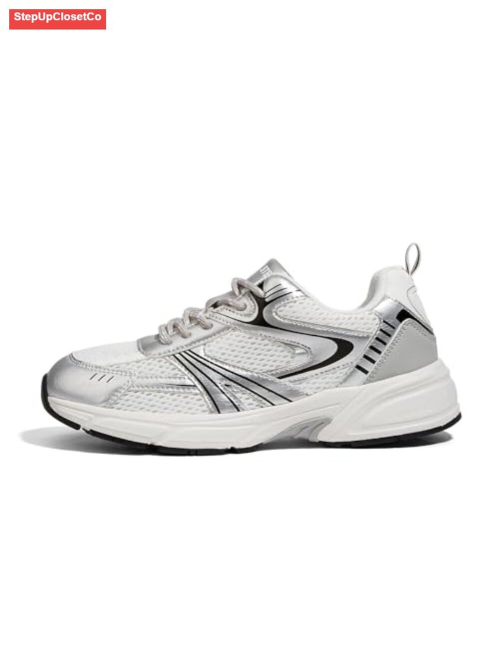 Women's Mesh Fashion Sneakers Lace Up Athletic Shoes